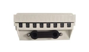 Caja empalme de fibra óptica IP-68 vertical para 16 fusiones