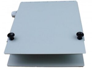Caja mural metálica fibra óptica para 8 SC simplex / LC dúplex